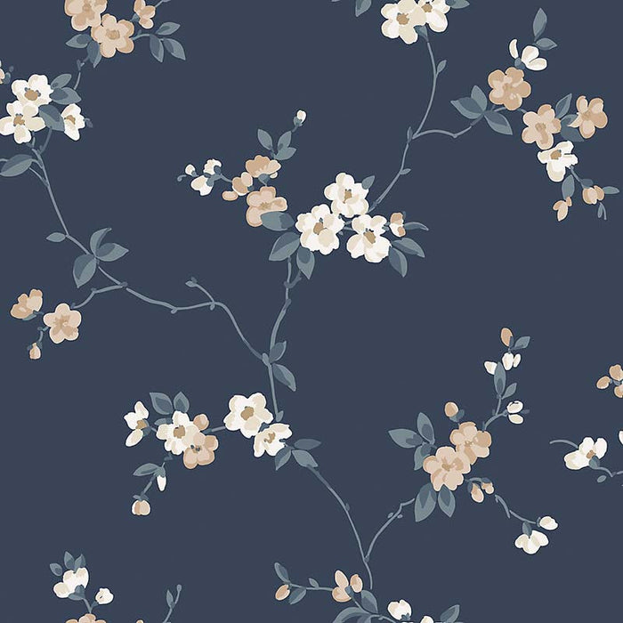 Sandberg Engla Classic Blue Wallpaper Sample WSB 0092ENGLA