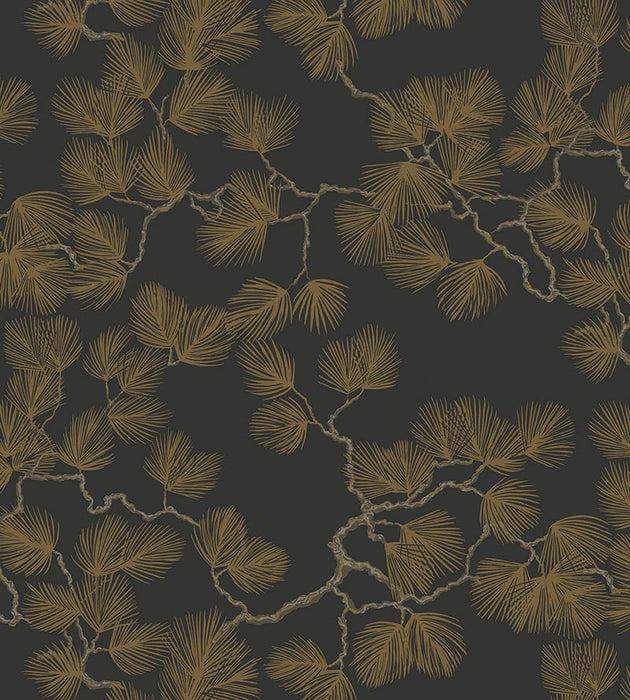 Sandberg Pine Black Wallpaper WSB00990804