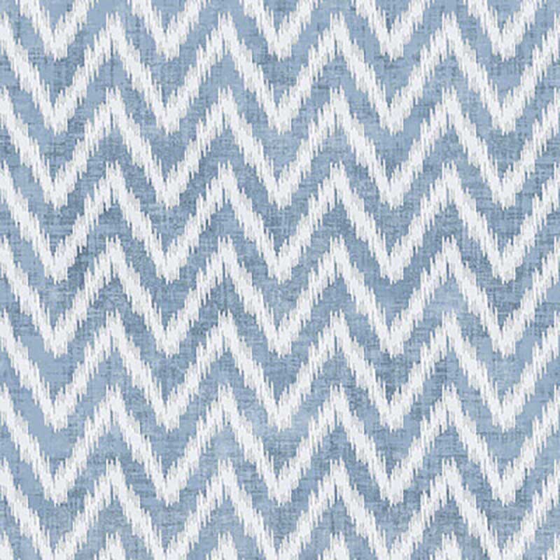 Winfield Thybony Ziggy Powder Bluep Wallpaper Sample WSH1054P.WT.0