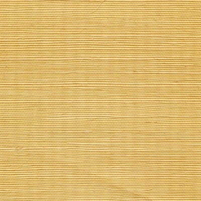 Winfield Thybony Metallic Sisal Beurre Wallpaper Sample WSS4517.WT.0