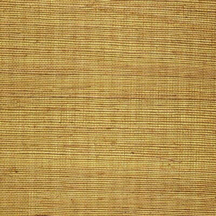 Winfield Thybony Metallic Sisal Goldenrod Wallpaper Sample WSS4546.WT.0