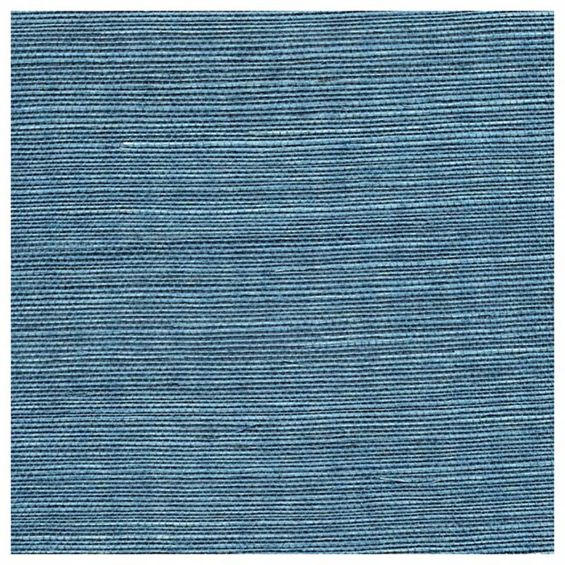 Winfield Thybony Sisal Peacock Bluep Wallpaper Sample WSS4595P.WT.0