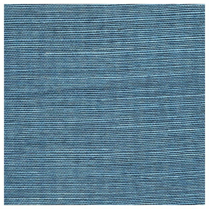 Winfield Thybony Sisal Peacock Bluep Wallpaper Sample WSS4595P.WT.0