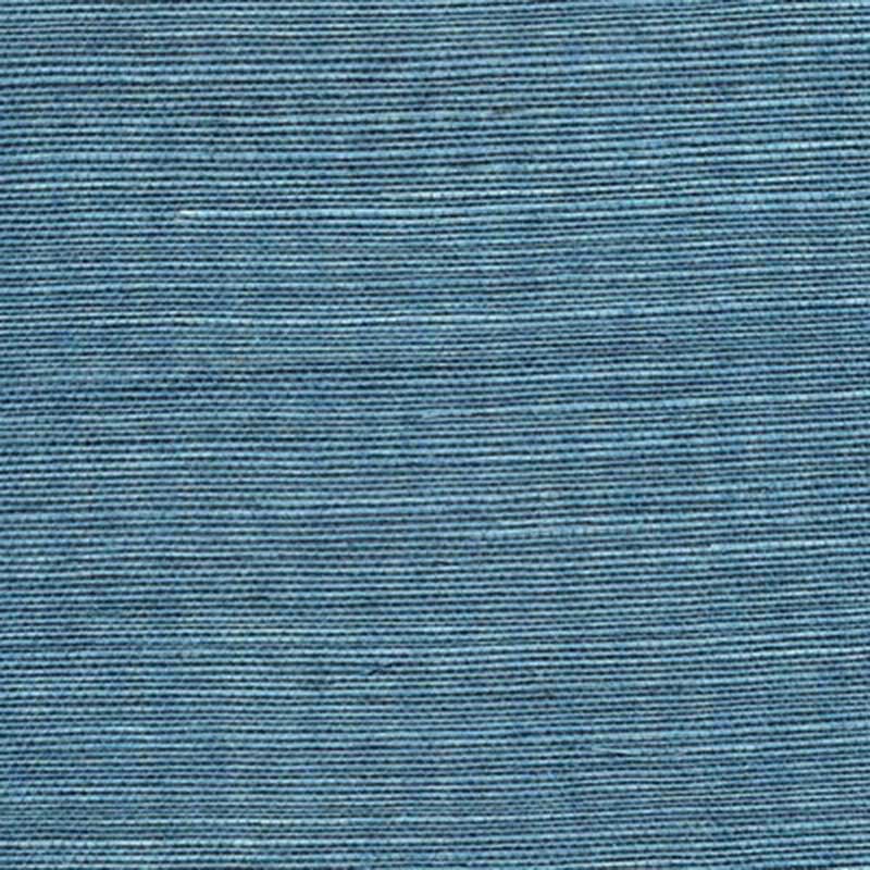 Winfield Thybony Sisal Peacock Blue Wallpaper Sample WSS4595.WT.0