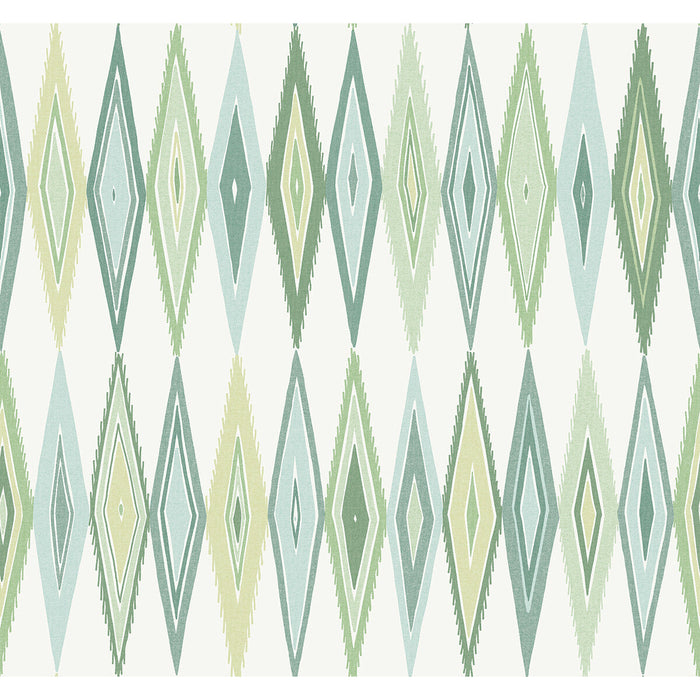 Winfield Thybony Bowfin Limeade Wallpaper Sample WTK20004.WT.0