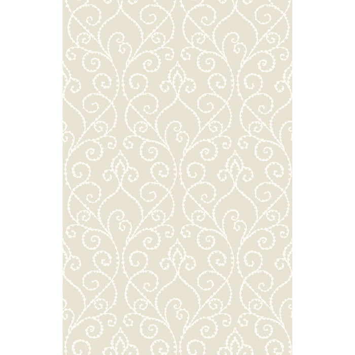 Winfield Thybony Sea Lore Cream Wallpaper Sample WTK21105.WT.0