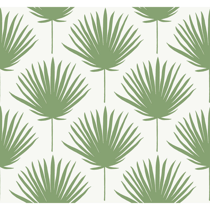 Winfield Thybony Shore Front Viridian Wallpaper Sample WTK21214.WT.0