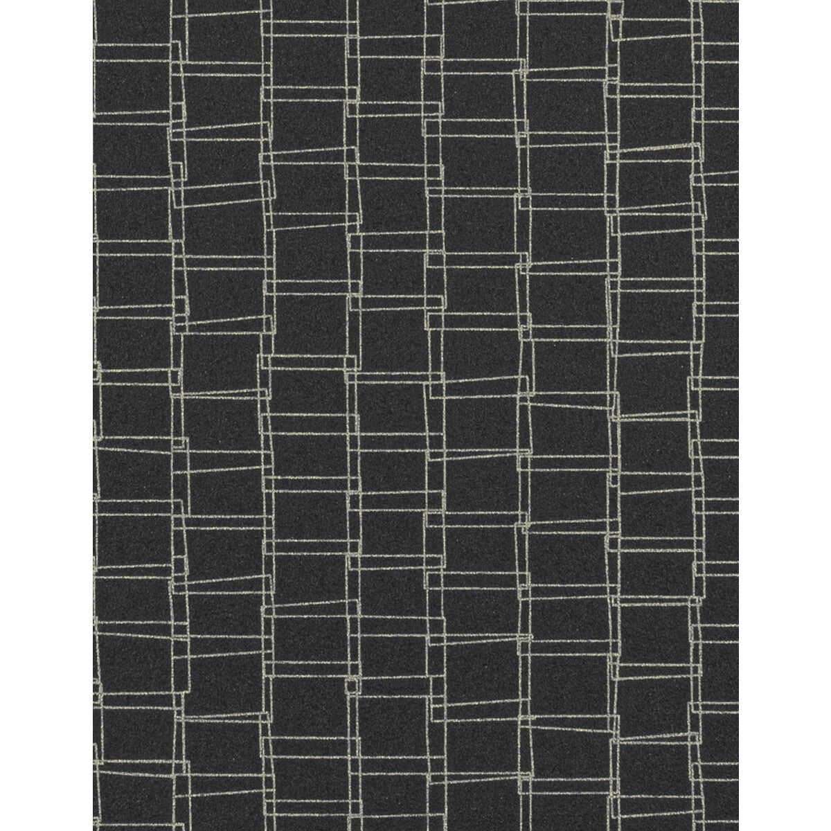 Winfield Thybony Looped Graphite Wallpaper Sample WTN1089.WT.0