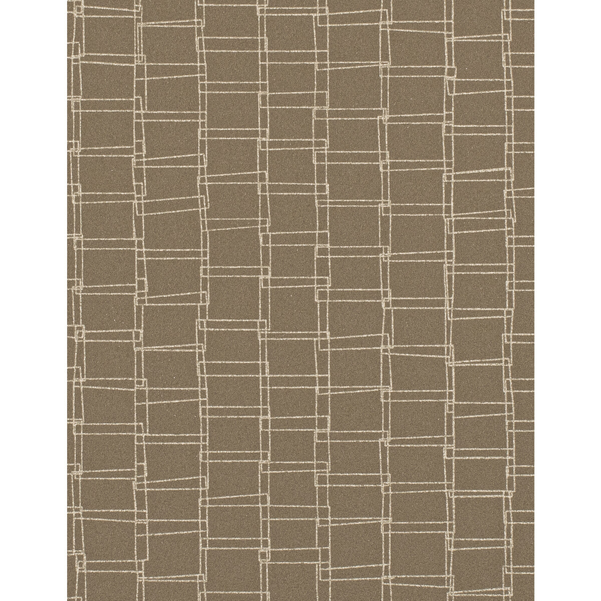 Winfield Thybony Looped Macchiato Wallpaper Sample WTN1090.WT.0