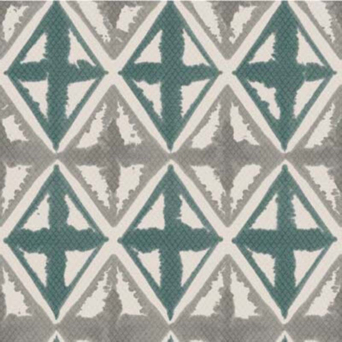 Winfield Thybony Diamond Block Dusty Teal Wallpaper Sample WTP4017.WT.0