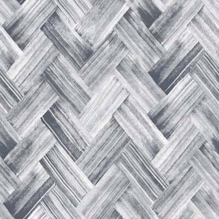 Winfield Thybony Brushed Thatch Charcoal Wallpaper Sample WTP4054.WT.0