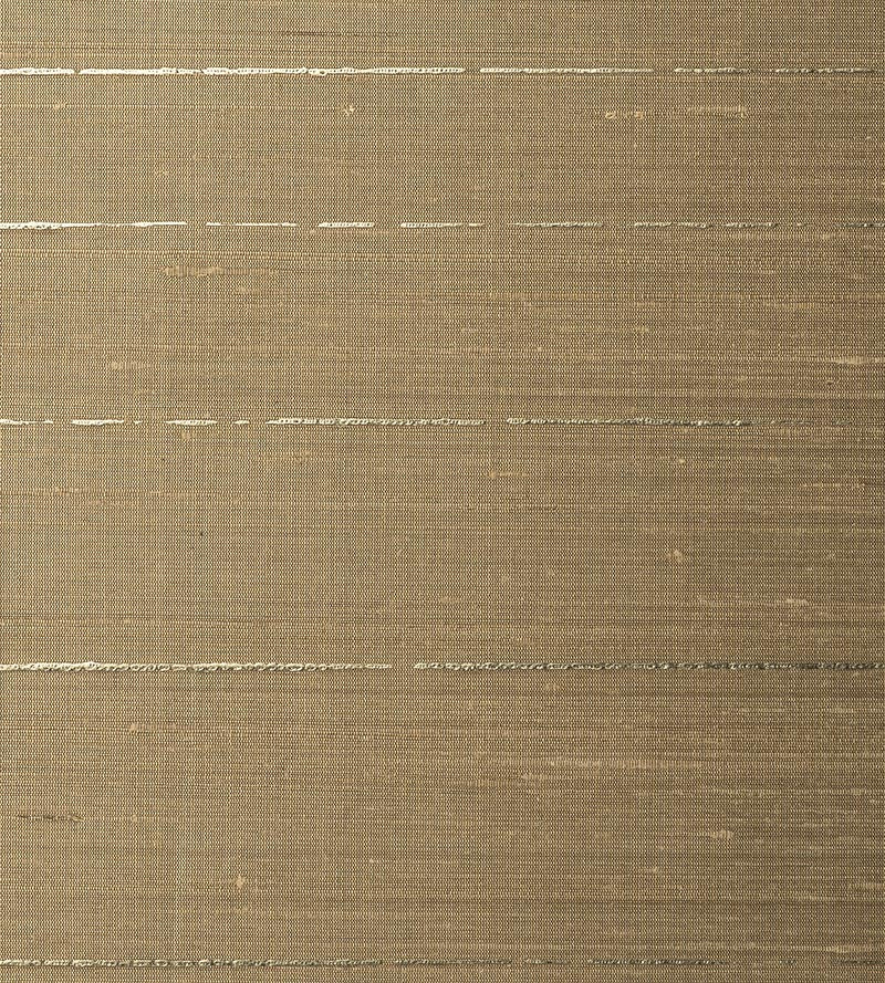 Scalamandre Lost Horizon Silk Coffee Wallpaper Sample WTT651303