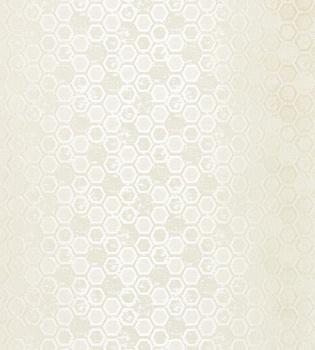 Scalamandre Hexagon Inspiration Bone Wallpaper WTT661421