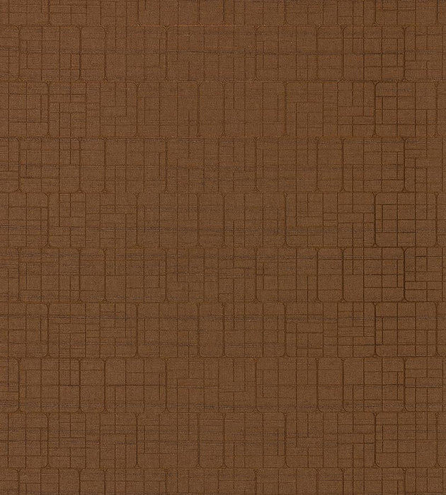 Scalamandre Mechanical Workmanship Copper Wallpaper Sample WTT661518