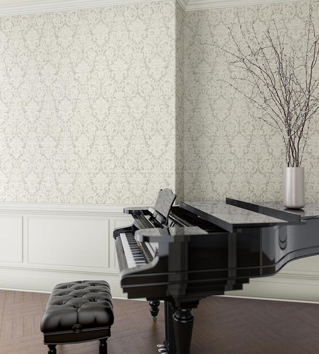 Scalamandre Venetian Heritage Champagne Wallpaper Sample WTT661560