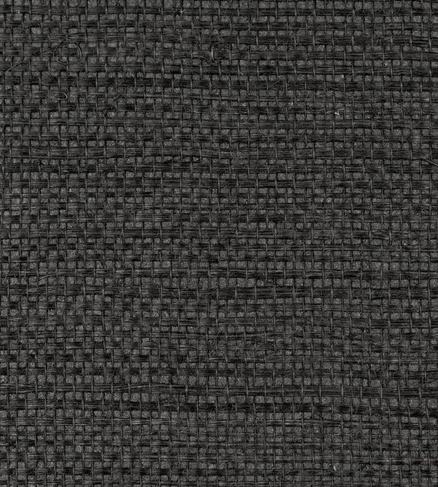 Scalamandre Simply Sisal Noir Wallpaper WTW0406SIMP