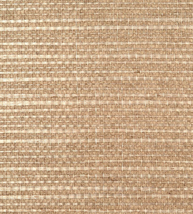 Scalamandre Simply Sisal Putty Wallpaper Sample WTW0415SIMP