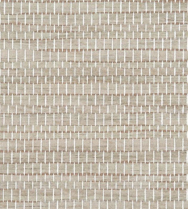 Scalamandre Spring Lake Weave Grey Wallpaper Sample WTW0416LAKE