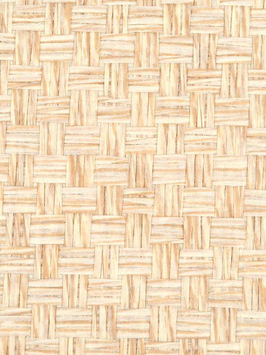 Scalamandre Moccasin Weave Cream Wallpaper Sample WTW0418MOCC