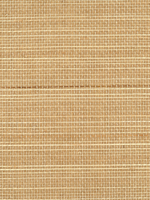 Scalamandre Ricky'S Weave Caramel Wallpaper Sample WTW0433RICK