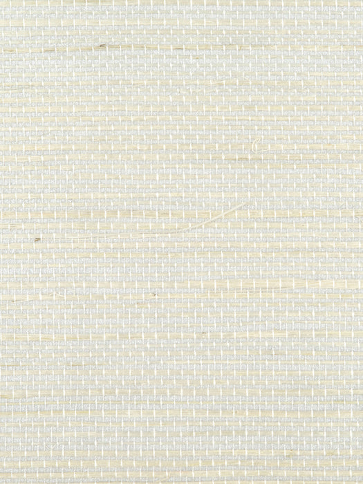 Scalamandre Chic Sisal Pearl Wallpaper Sample WTW0467CHIC