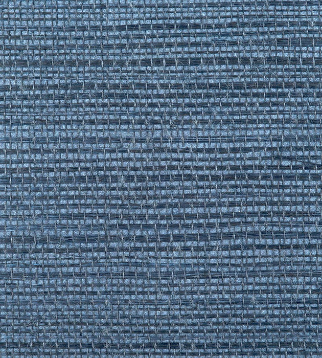 Scalamandre Simply Sisal Navy Wallpaper Sample WTW0471SIMP