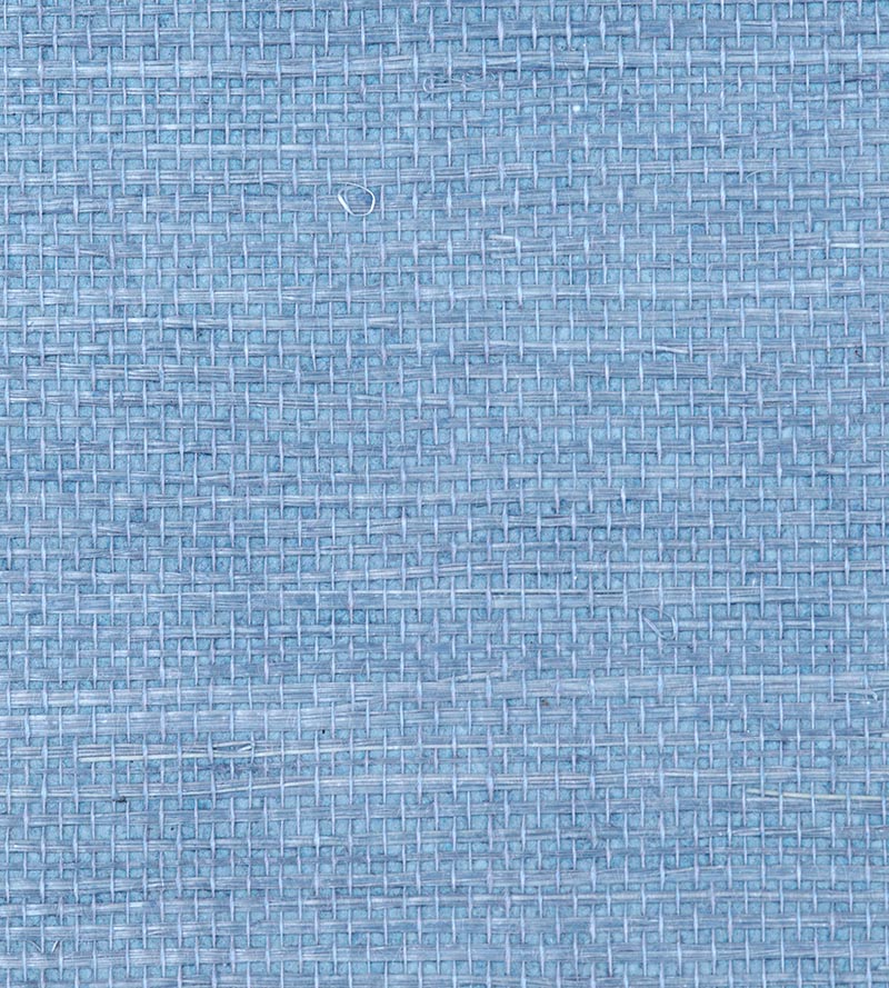 Scalamandre Simply Sisal Blue Wallpaper WTW0472SIMP