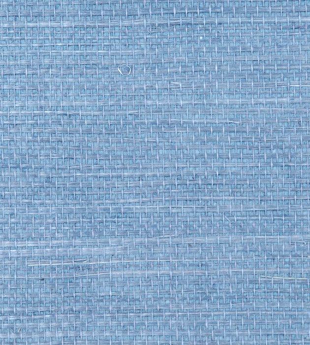 Scalamandre Simply Sisal Blue Wallpaper Sample WTW0472SIMP