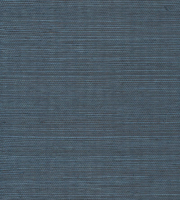 Scalamandre Organic Sisal Peacock Wallpaper Sample WTWGT3923