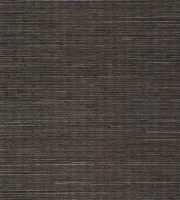 Scalamandre Organic Sisal Espresso Wallpaper WTWGT3942