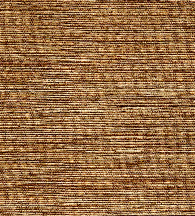 Scalamandre Organic Sisal Wineberry Wallpaper Sample WTWGT3952