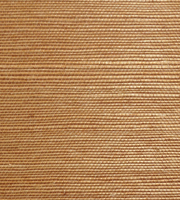 Scalamandre Organic Sisal Cinnamon Wallpaper WTWGT3966