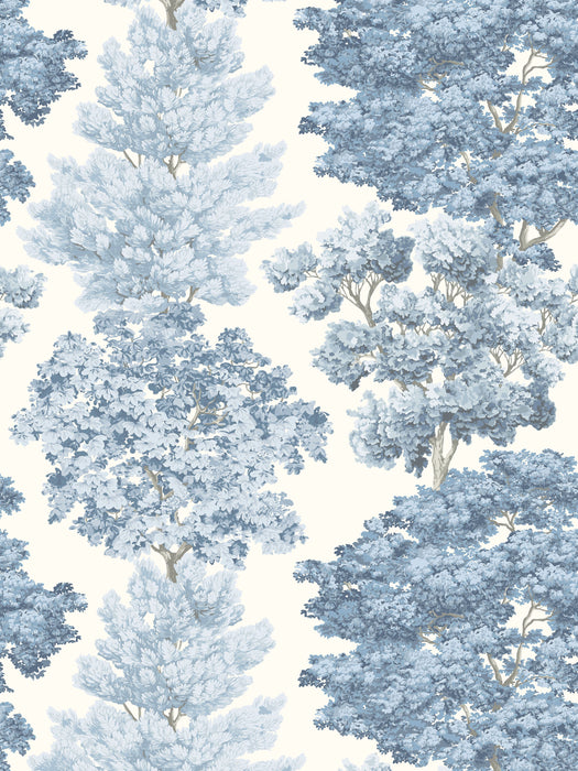 Scalamandre Central Park Light Blue Wallpaper Sample WW 0002WP88583D