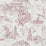 Pierre Frey Le Printemps Du Mekong Rouge Wallpaper Sample FP581002