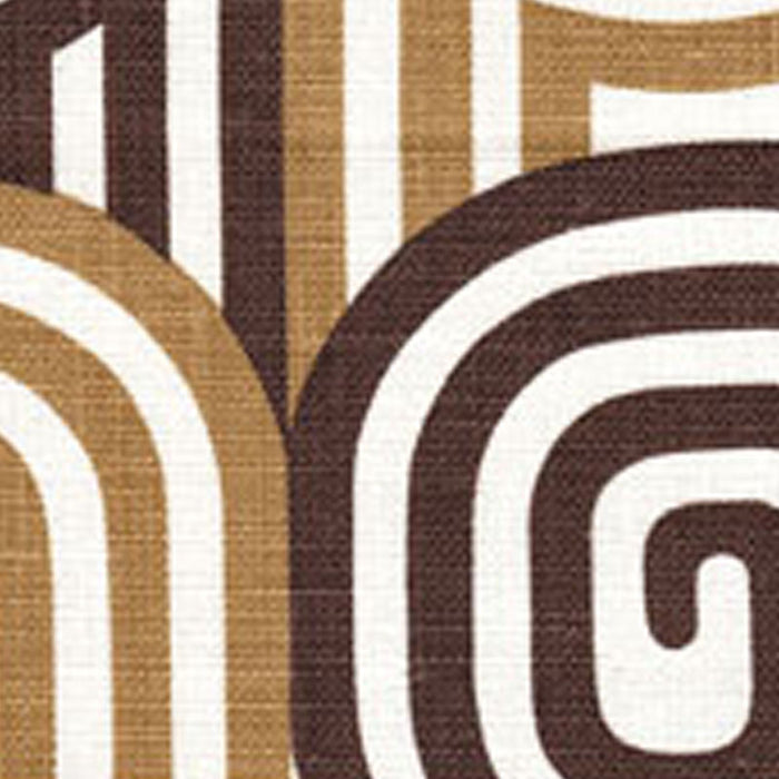 Alan Campbell Wavelength Browns Fabric Sample AC210-16