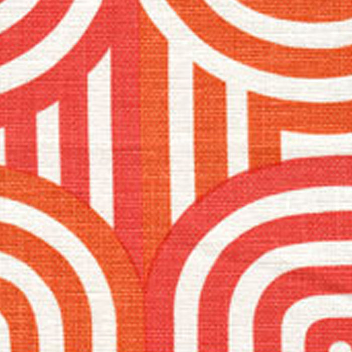 Alan Campbell Wavelength Orange Fabric AC210-10