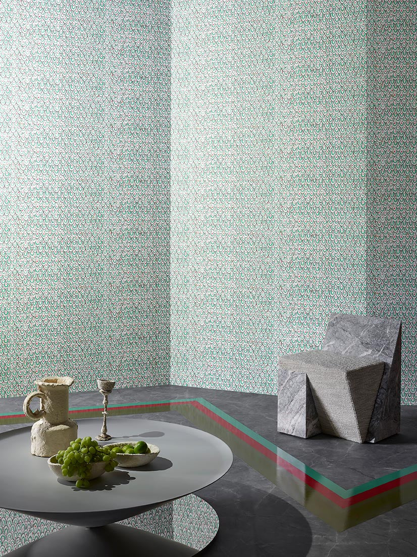 Pierre Frey Shout Greige Wallpaper Sample FP883001