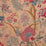 Braquenie Le Grand Corail Rouge Fond Bis Fabric Sample B080A002