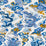 Pierre Frey Dragons De Feu Bleu Wallpaper FP763001