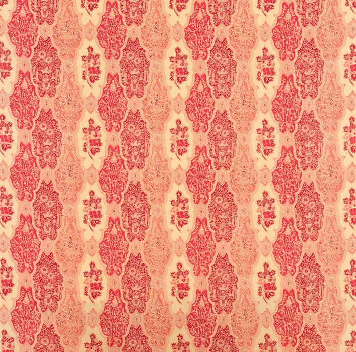 Le Manach Batik Raisin Rose Fabric L3673003