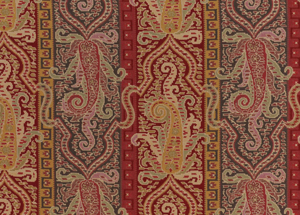 Pierre Frey Izmir Rouge Fabric Sample F0860003