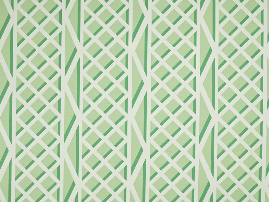 Pierre Frey Treillage Vert Fabric F3546003