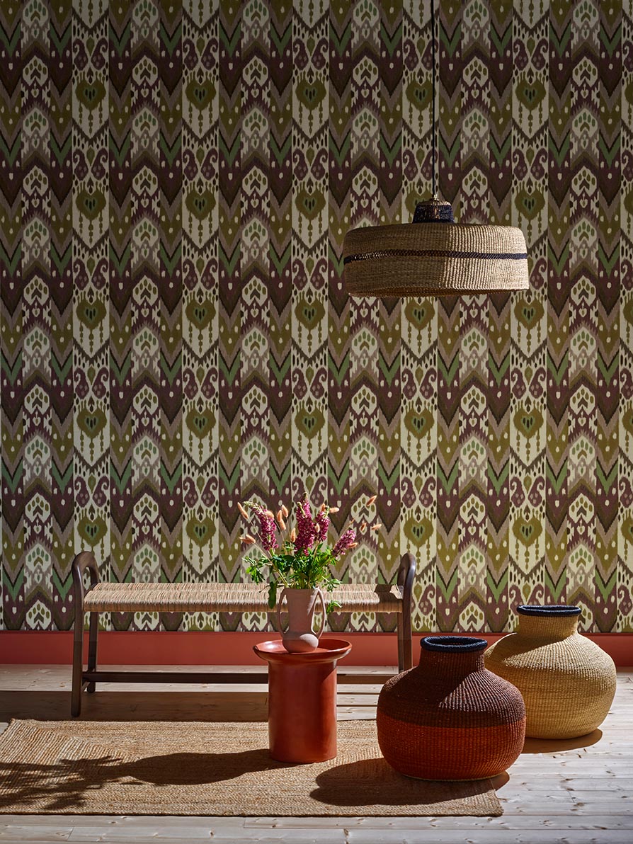 Pierre Frey Praslin Soleilcouchant Wallpaper FP847001