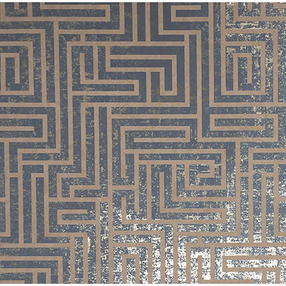 York A Maze Blue Wallpaper Y6220205