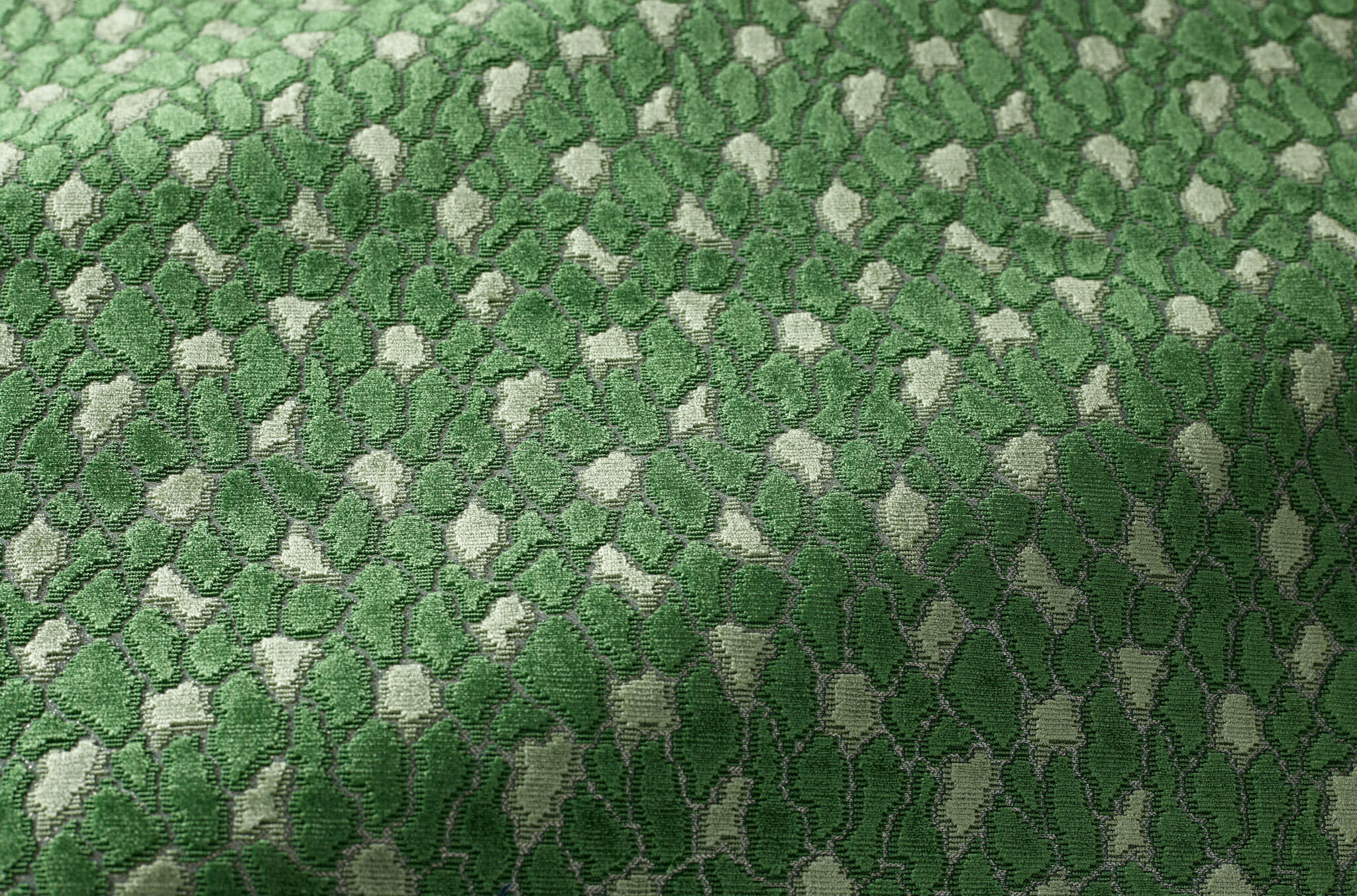 Braquenie Zao Malachite Fabric Sample B7639003