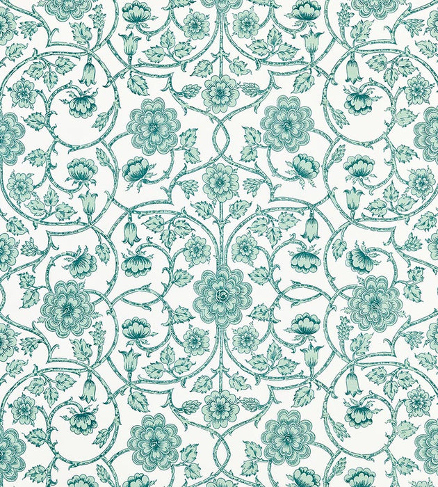 Old World Weavers Ornamental Gate Celadon Fabric YD 00055736