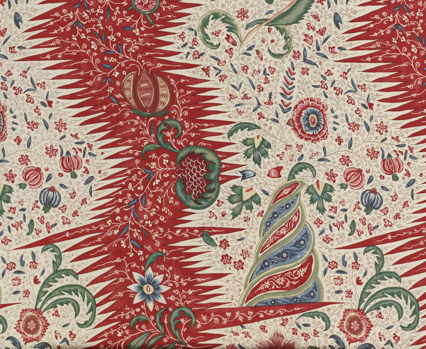 Braquenie La Riviere Enchantee Rouge Fabric Sample B1788001