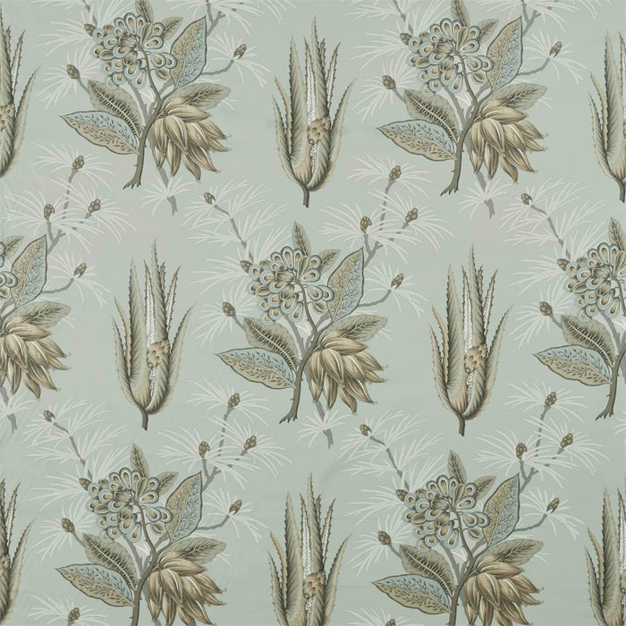 Zoffany Desert Flower II Stone 322696 Fabric Sample ZAQF322696