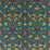 Zoffany Oiseaux de Paradis Embroidery Prussian Blue 333091 Fabric Sample ZAQF333091