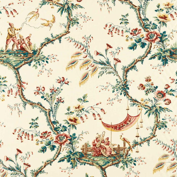 Zoffany Emperors Musician Russet Fabric ZART322756